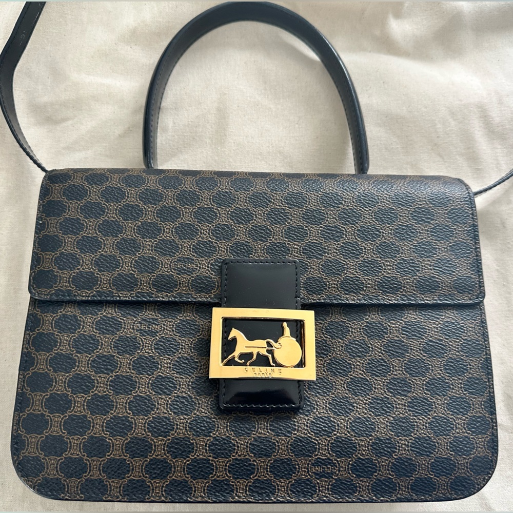 Celine Macadam Handbag with Entrupy